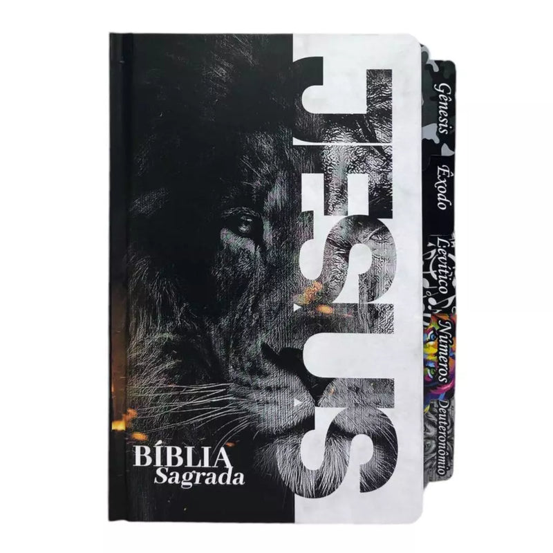 Bíblia Masculina Para Homem Leão Jesus