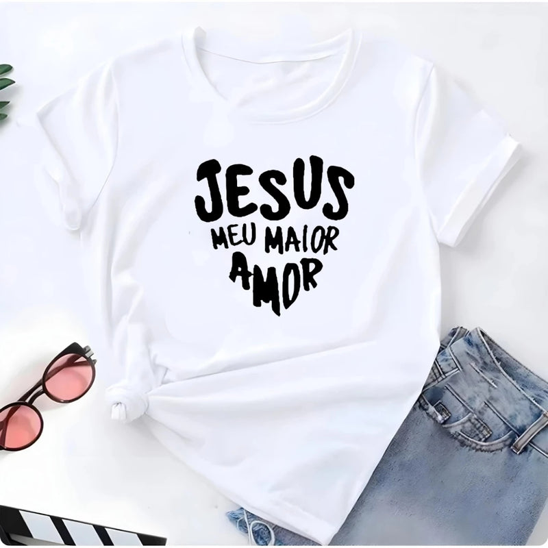 T-shirt Jesus Meu Maior Amor